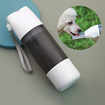 Portable Dog Water Bottle 350ml Water Food Container For Dog Pets Feeder Bowl Outdoor Travel Drinking Bowls Water Dispenser Meifu Market