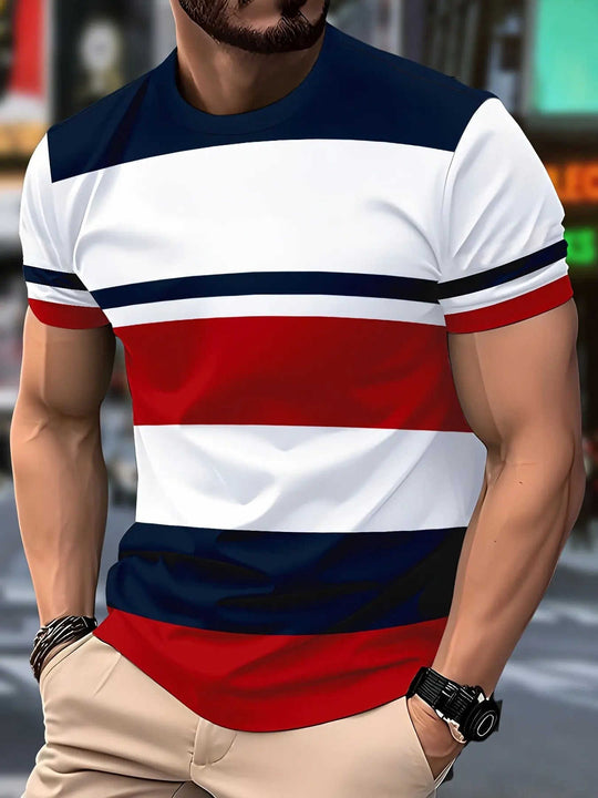 Mens Casual Stylish And Minimalist Summer Short-sleeve Shirt ME05BH250617Y186 - available style options