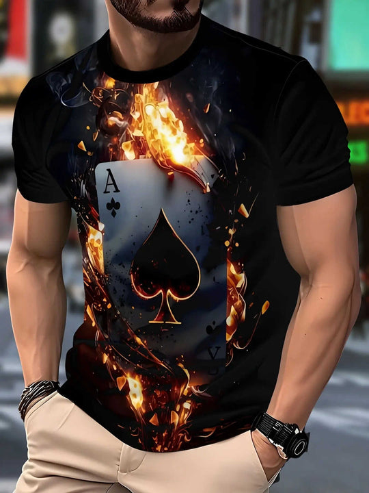 Mens Casual Stylish And Minimalist Summer Short-sleeve Shirt ME05BH250617Y186 - packaging and presentation