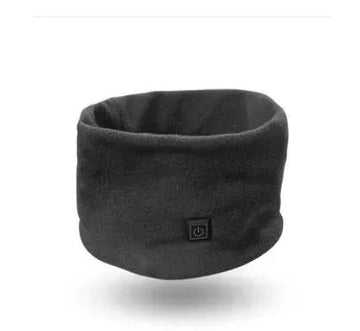 heated neck warmer | rechargeable heating scarf | cold weather gear | energy saving