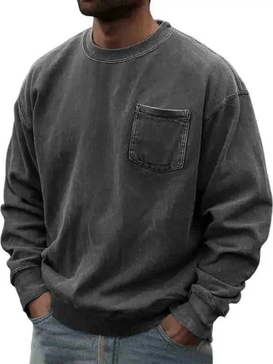 merino wool sweater | lightweight cashmere pullover | slim fit mens sweater | ultrasonic cleaning