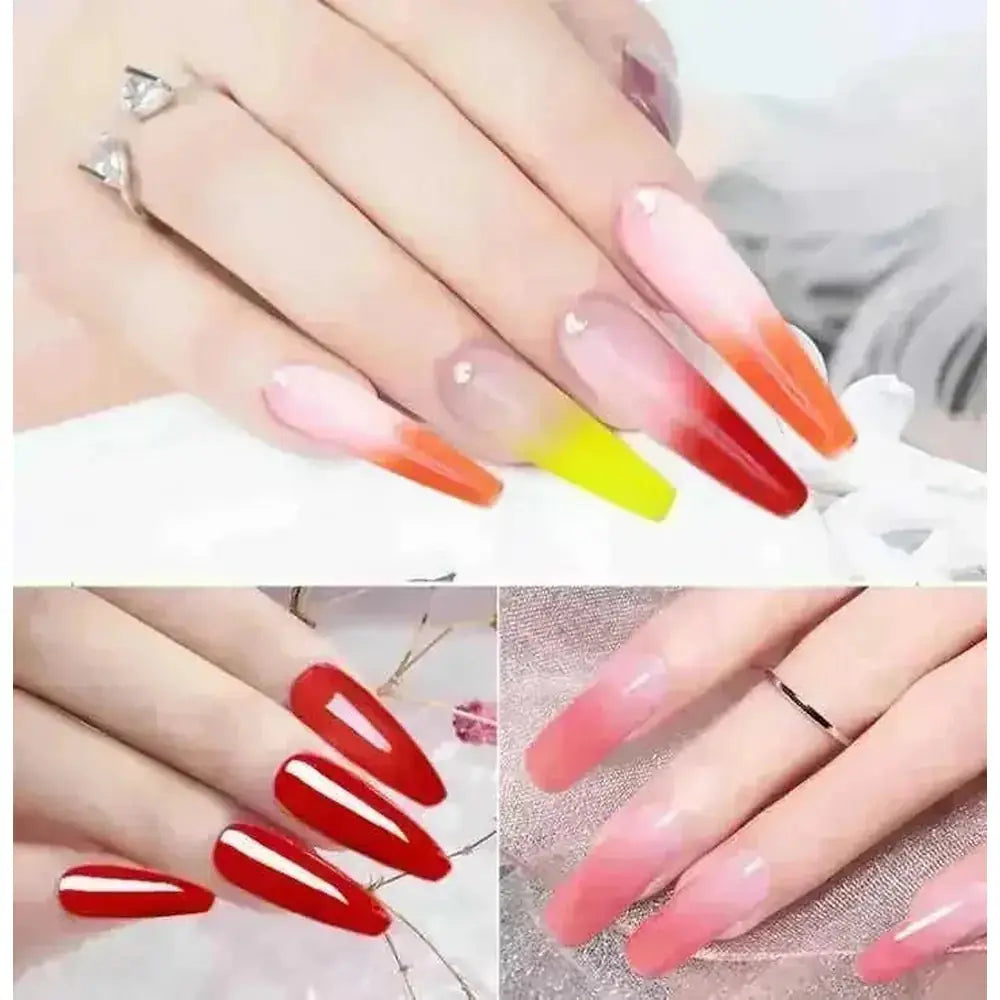 15g nail colored crystal extension glue SY12 - available style options
