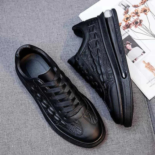 genuine leather sneakers | waterproof walking shoes | lightweight casual footwear | energy saving