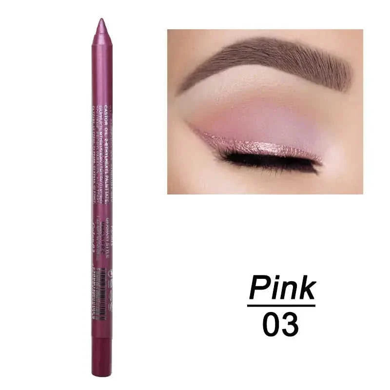 waterproof eyeliner pencil | long-lasting eye makeup | colorful eyeliner cosmetics | ultrasonic cleaning