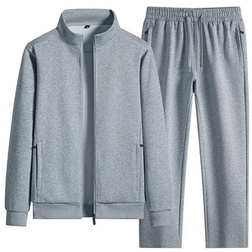percent cotton fabric | breathable jogging suit | lightweight sportswear set | energy saving