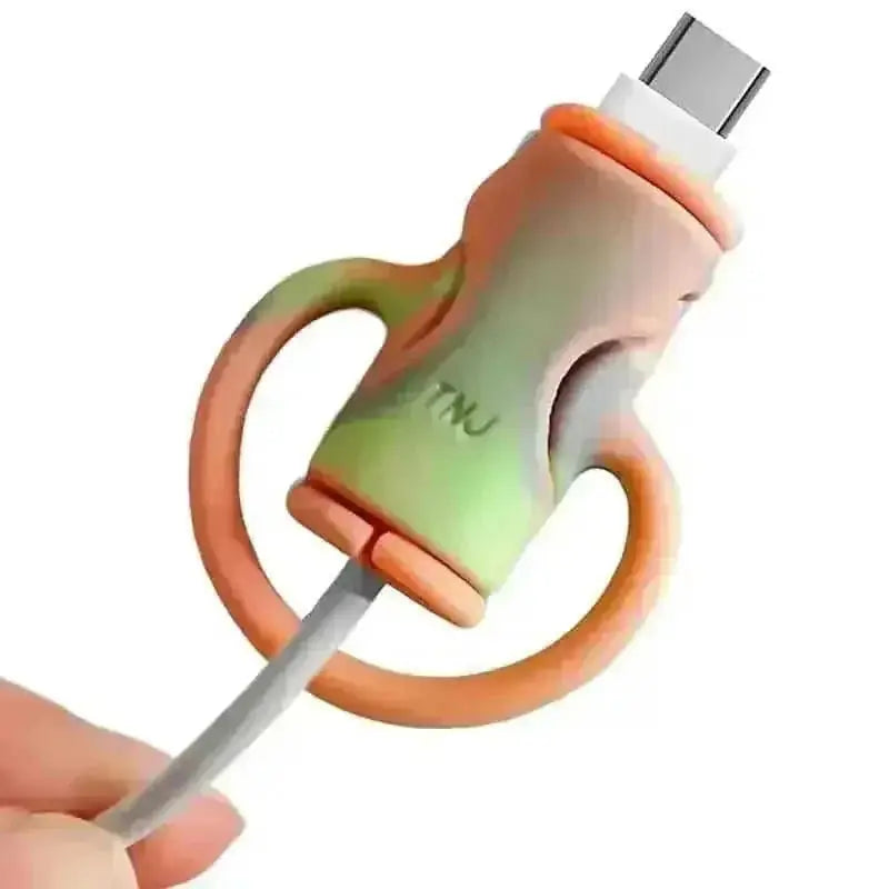 Cable Protector 2-in-1 - Anti-Break Charging Cable Saver with Cord Organizer - Meifu Market