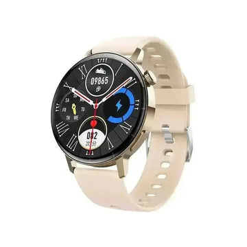 1.32" Round Screen Smartwatch - Bluetooth Calling Health & Sports Fitness Tracker Bracelet - close-up detail