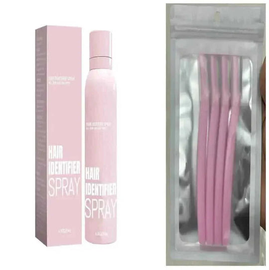 facial hair removal spray set | travel-size face shaving spray | hypoallergenic facial shaving spray | ultrasonic cleaning