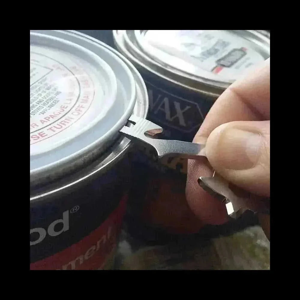 20-in-1 Multi-Tool Keychain - EDC Stainless Steel Screwdriver Wrench Opener Set - view 9 (pattern: check | style: modern)