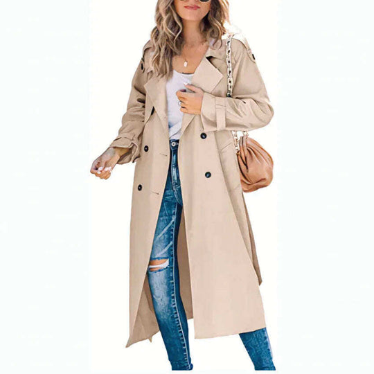 Women's Fashion Casual Solid Color Windbreaker Jacket Meifu Market