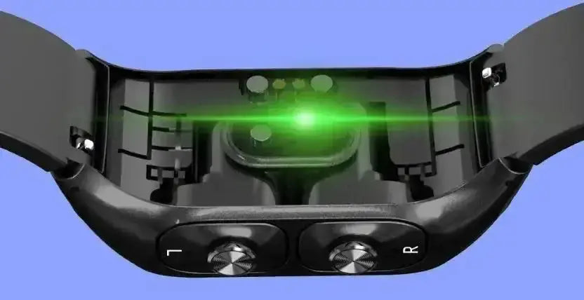 wireless earbuds integrated | stainless steel case | ip68 waterproof fitness tracker | energy saving