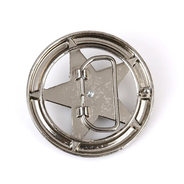 stainless-steel belt buckle | five-pointed star buckle | mens pants buckle | energy saving