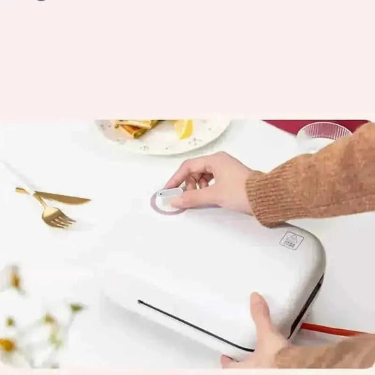 mini breakfast sandwich maker | non-stick waffle maker with plates | 3-in-1 breakfast cooker machine | ultrasonic cleaning