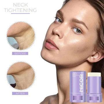 snake oil moisturizing balm stick | facial moisturizer for dry skin | neck firming skincare stick | ultrasonic cleaning