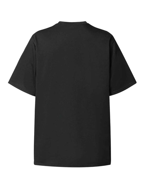 oversized graphic t-shirt | loose fit plus size | cotton blend t-shirt | ultrasonic cleaning