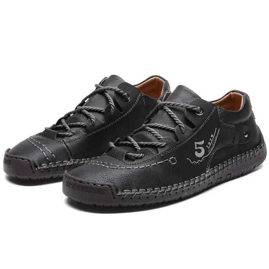 genuine leather shoes | full-grain leather construction | comfortable walking shoes | ultrasonic cleaning