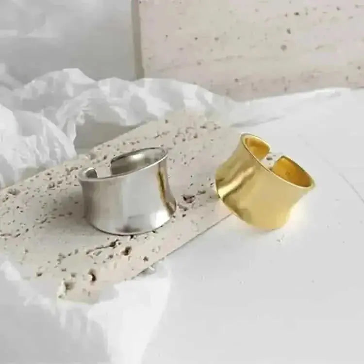 Big Wide Finger Ring Jewelries - Meifu Market