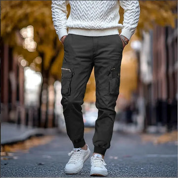 heavyweight cotton fabric | elastic waistband trousers | oversized fit pants | ultrasonic cleaning