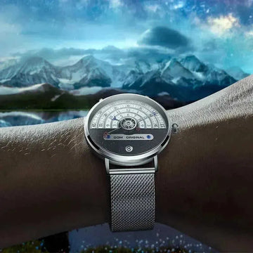 sapphire crystal glass | 50m water resistant | everyday wear timepiece | ultrasonic cleaning