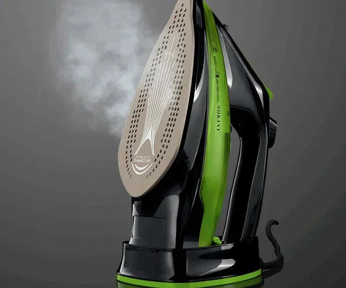 cordless steam iron | ceramic soleplate iron | portable clothes steamer | energy saving