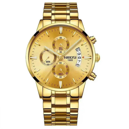 sapphire crystal glass | 100m water resistance | stainless steel bracelet | ultrasonic cleaning