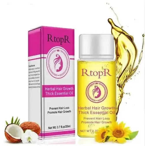 fast hair growth essential oil | hair loss prevention treatment | 20ml hair care liquid | ultrasonic cleaning