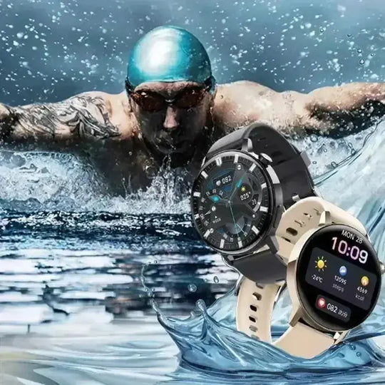 1.32" Round Screen Smartwatch - Bluetooth Calling Health & Sports Fitness Tracker Bracelet - 1 32 round screen smartwatch ...