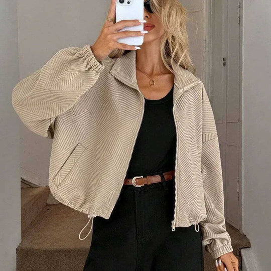 Women's Loose Baseball Uniform Coat Meifu Market