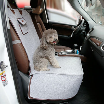 Retro Dual-purpose Pet Car Mat Front Seat Cushion Meifu Market