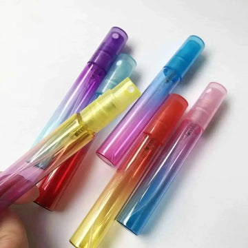 refillable glass perfume bottles | 6 color mist spray bottles | travel size perfume atomizers | energy saving
