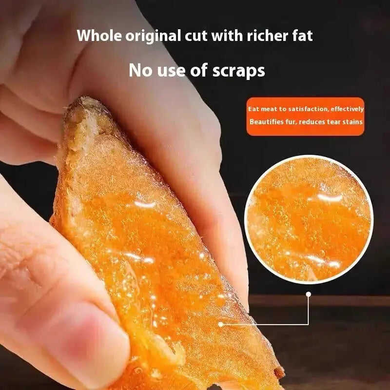 Dog Snack Freeze-dried Salmon Block Pet Snack Meifu Market