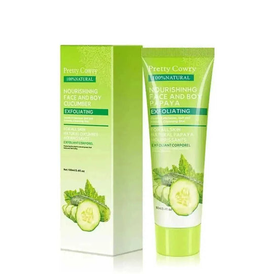deep pore cleansing gel | gentle exfoliating cream | 100ml facial scrub | ultrasonic cleaning