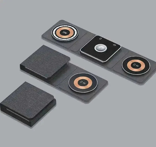 15w fast wireless charging | aluminum alloy construction | multifunctional charging station | ultrasonic cleaning