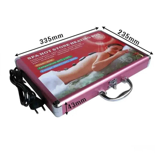 hot stone massage heater | professional massage stone warmer | basalt stone heating box | energy saving