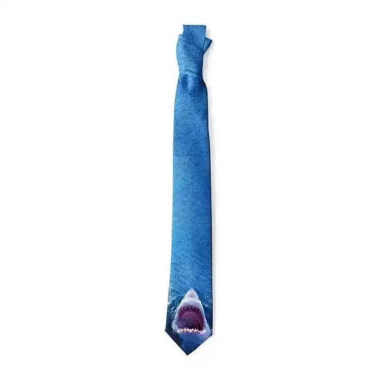 d cartoon animal print ties | polyester slim necktie | adjustable length tie | ultrasonic cleaning