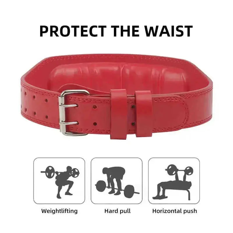 deep squat weightlifting belt | powerlifting gym belt for men | heavy duty leather lifting belt | ultrasonic cleaning