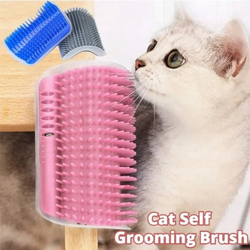 Cat Self-Grooming Brush Pet Wall Rubbing Device Meifu Market