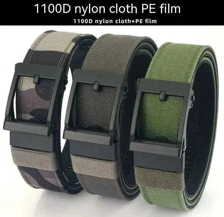 automatic buckle belt | double-layer leather belt | thickened hardened belt | ultrasonic cleaning
