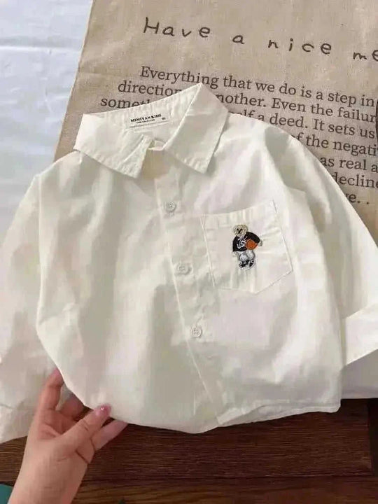 organic cotton long sleeve shirt | toddler casual clothing autumn | childrens long sleeve cotton shirt | energy saving