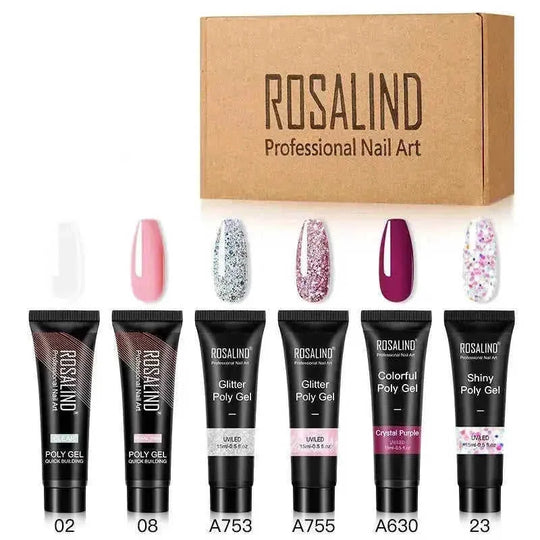 multi-color nail glue set | fast-drying nail adhesive | professional nail art glue | energy saving