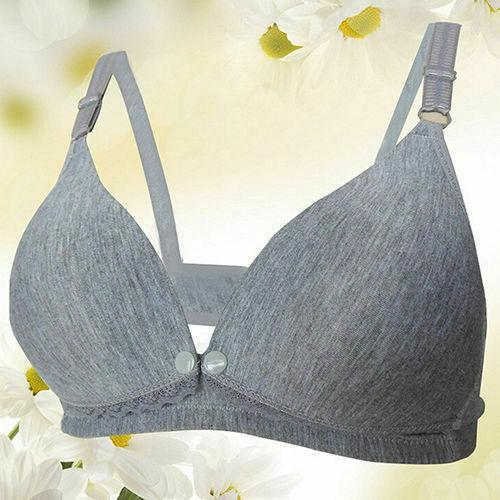 Pregnancy Underwear Thin Breastfeeding Underwear Breastfeeding Bra No Steel Rings Pink - scale comparison view