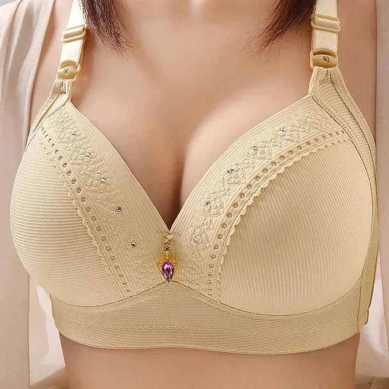 wireless push-up bra | plus size support bra | comfortable everyday bra | ultrasonic cleaning