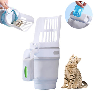 Upgrade Widen Cat Litter Shovel Scoop With Refill Bags Large Cat Litter Box Self Cleaning Cat Waste Bin System Pet Supplies Pet Products Meifu Market