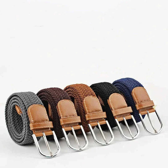 stretch canvas belt for women | adjustable waistband pants | casual student trousers | energy saving