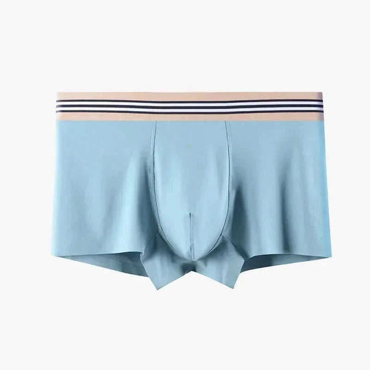 antibacterial fabric boxer briefs | mid-waist mens boxers | breathable cotton blend underwear | ultrasonic cleaning