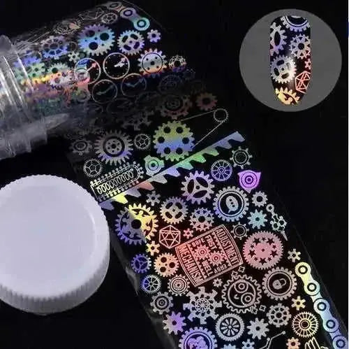 nail art stickers waterproof | gel nail wraps long lasting | salon quality nail decals | ultrasonic cleaning