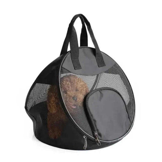 breathable pet carrier bag | portable cat carrier | small dog travel bag | ultrasonic cleaning
