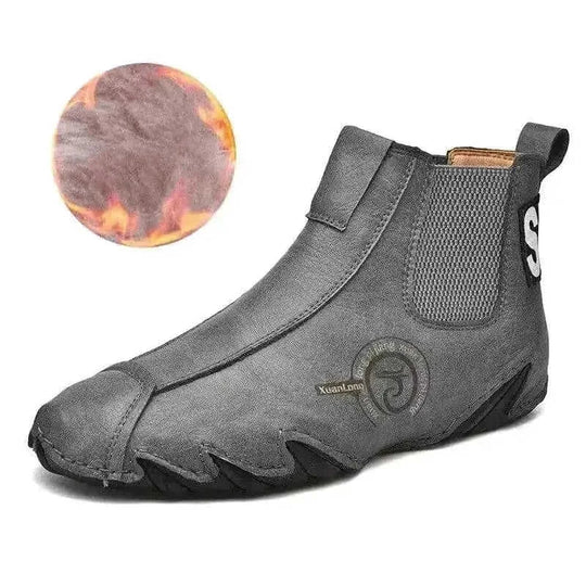 waterproof leather boots | insulated winter footwear | durable outdoor sneakers | energy saving