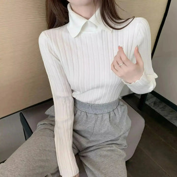 All-matching Slim Fit Fashion Tops Meifu Market