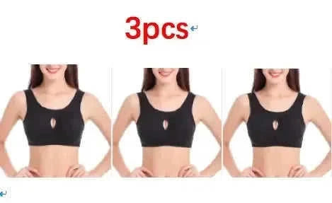 plus size cotton sleep bra | removable padded bralette | wirefree lounge bra | energy saving